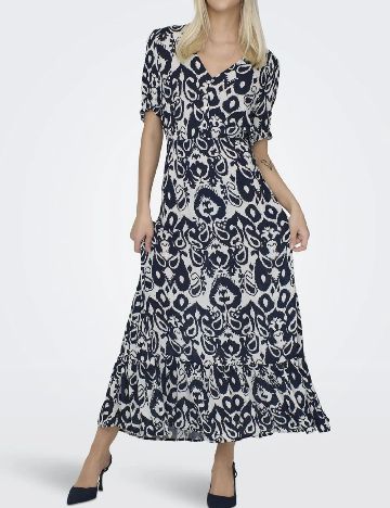 Rochie lunga Only, bleumarin