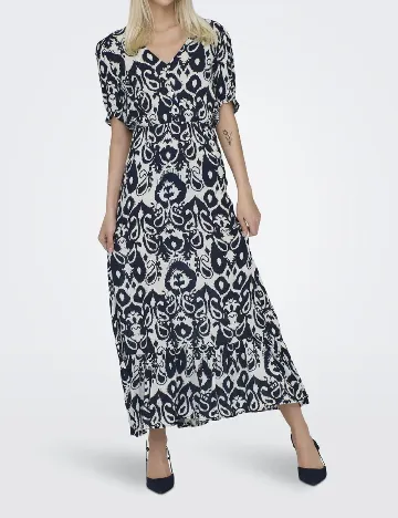 Rochie lunga Only, bleumarin