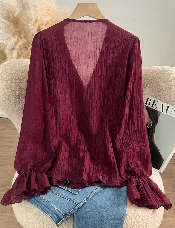 Bluza SHEIN CURVE, mov