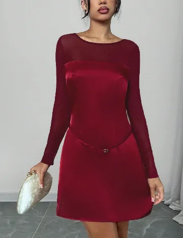 Rochie scurta SHEIN, rosu