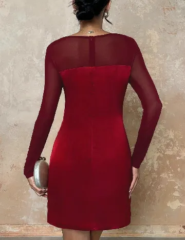 Rochie scurta SHEIN, rosu