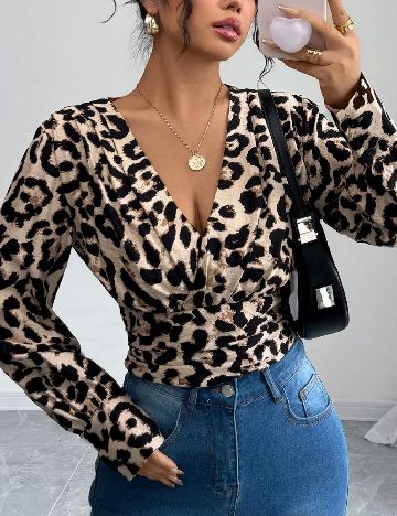 Bluza SHEIN, animal print