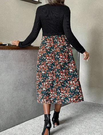 Rochie medie SHEIN Maternity, mix culori