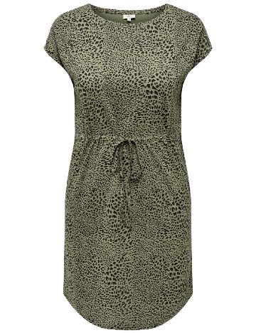 Rochie scurta Only Carmakoma, verde