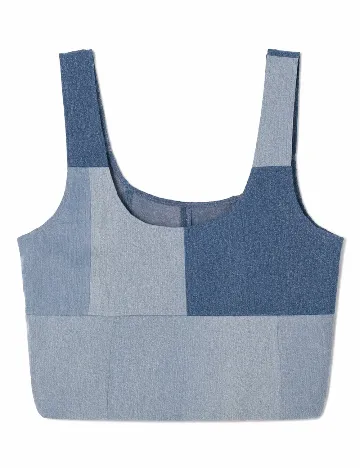 Geanta Shopper Only, albastru