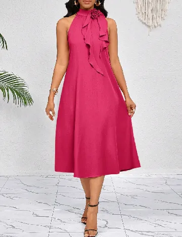 Rochie medie SHEIN, roz