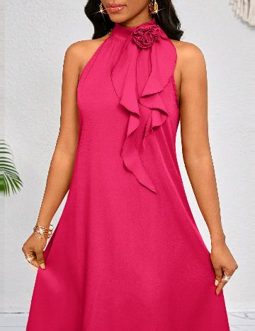 Rochie medie SHEIN, roz