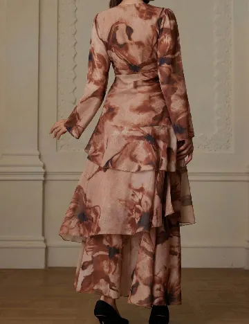 Rochie lunga SHEIN, maro