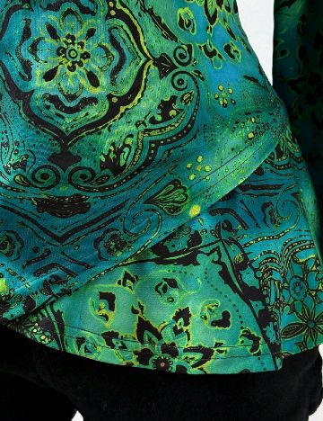 Bluza SHEIN CURVE, verde