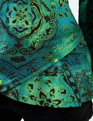 Bluza SHEIN CURVE, verde