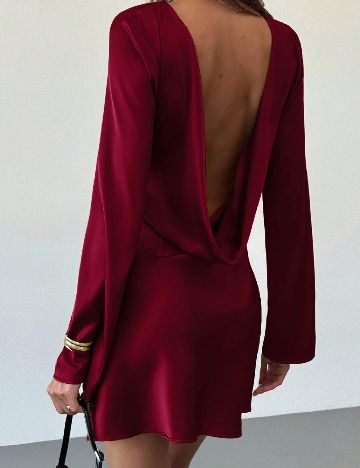 Rochie scurta SHEIN, visiniu