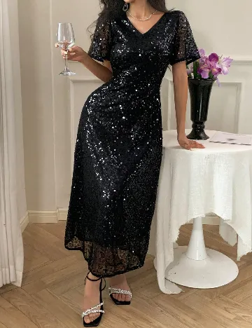 Rochie medie SHEIN, negru