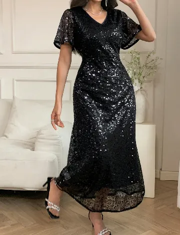 Rochie medie SHEIN, negru