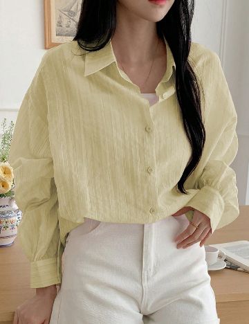 Camasa Dazy, galben
