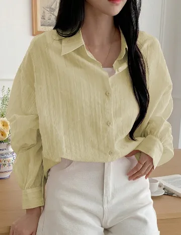 Camasa Dazy, galben