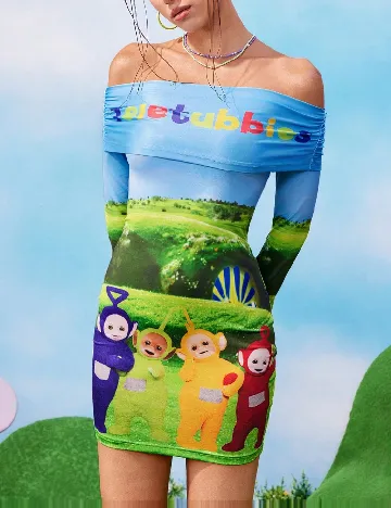 Rochie scurta SHEIN, mix culori