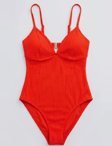 Costum de baie Only, rosu