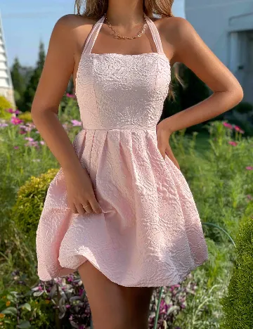 Rochie scurta SHEIN, roz