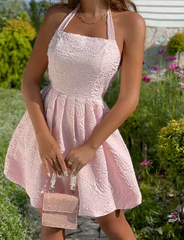 Rochie scurta SHEIN, roz