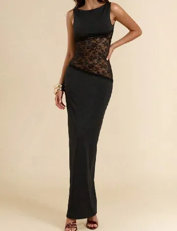 Rochie lunga SHEIN, negru