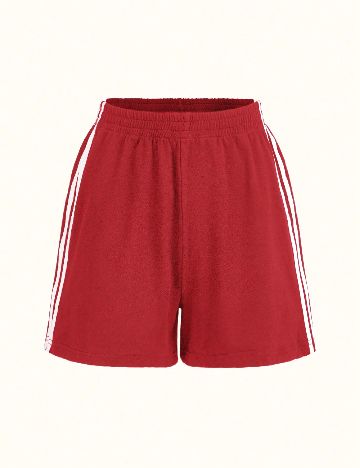 Pantaloni scurti SHEIN, rosu