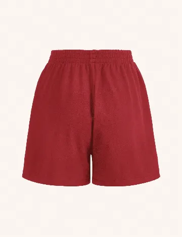 Pantaloni scurti SHEIN, rosu