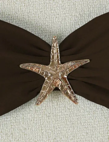 Costum de baie SHEIN, maro