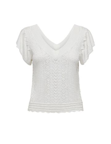 Bluza Jacqueline de Yong, alb