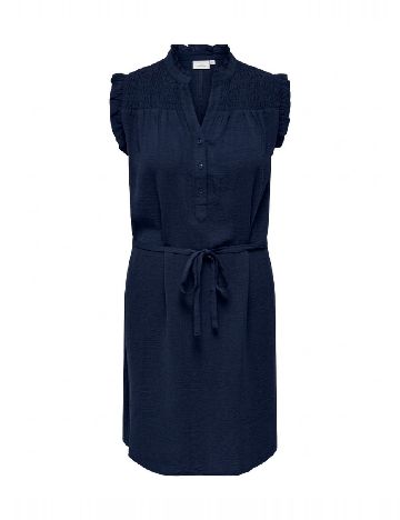 Rochie scurta Only Carmakoma, bleumarin