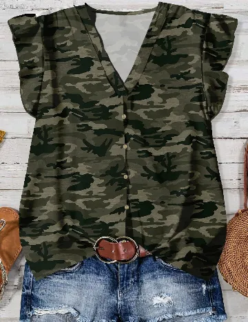 Bluza Emery Rose, army