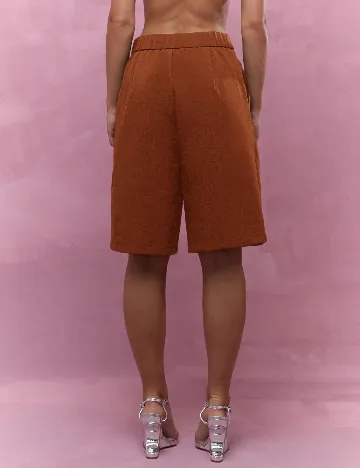 Pantaloni scurti Missguided, maro