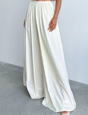 Pantaloni SHEIN, ecru