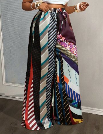 Pantaloni SHEIN CURVE, mix culori