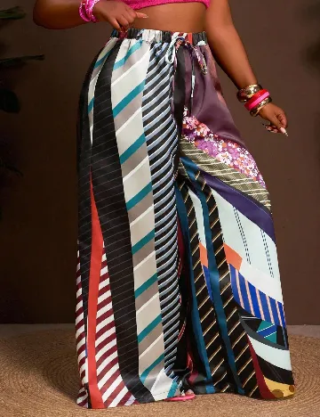 Pantaloni SHEIN CURVE, mix culori