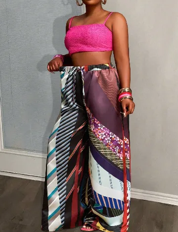 Pantaloni SHEIN CURVE, mix culori