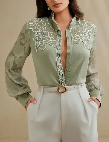 Camasa Anewsta, verde