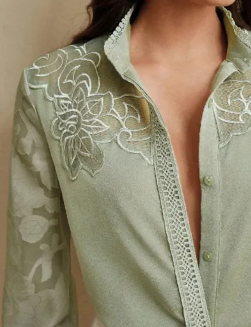 Camasa Anewsta, verde