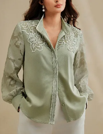 Camasa Anewsta, verde