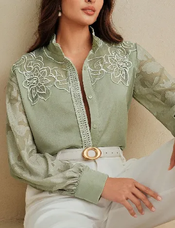 Camasa Anewsta, verde