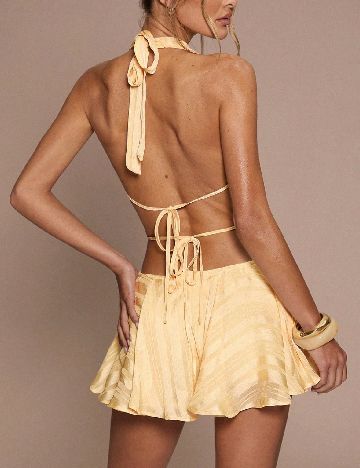 Salopeta SHEIN, galben