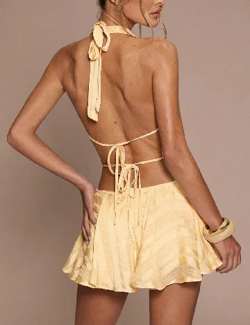 Salopeta SHEIN, galben