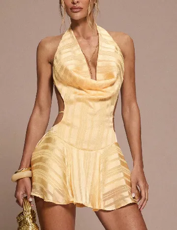 Salopeta SHEIN, galben