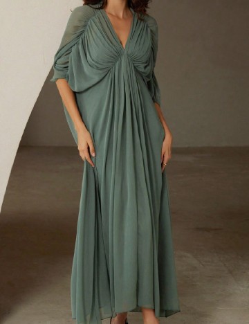 Rochie lunga SHEIN, verde