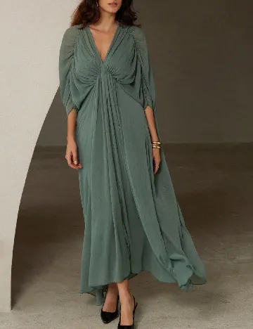 Rochie lunga SHEIN, verde