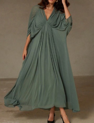 Rochie lunga SHEIN, verde