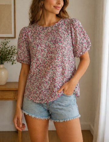Bluza Only, floral