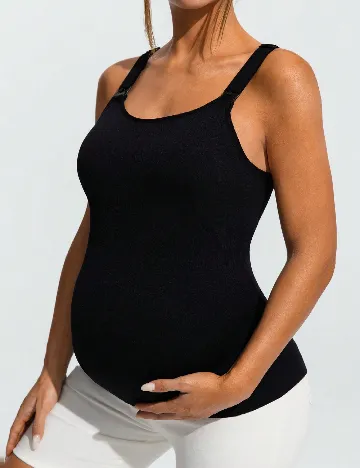 Maiou SHEIN Maternity, negru
