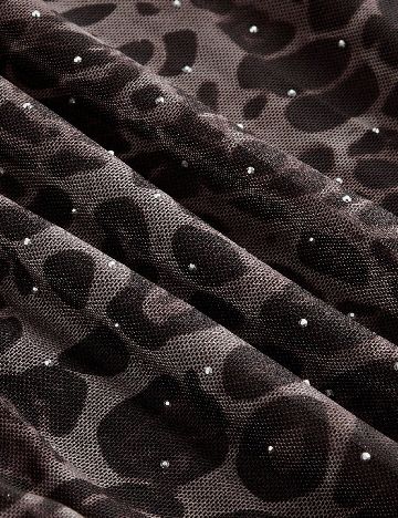 Top Romwe, animal print