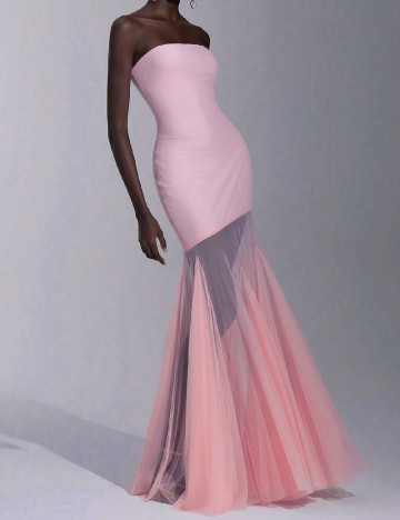 Rochie lunga SHEIN, roz