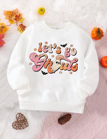 Bluza Shein Kids, alb